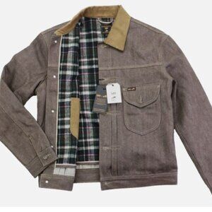 Lee x Brooklyn Circus 1930's Cowboy Jacket Brown Selvedge Denim Men's Size XL
